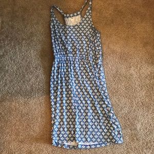 Racerback mid-length summer dress